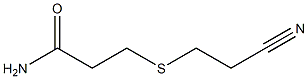 3-(2-Cyanoethylthio)propionamide|