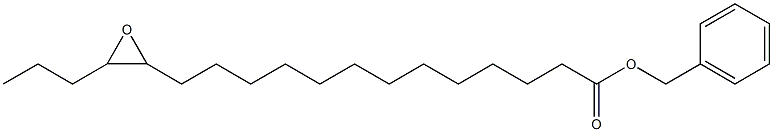 14,15-Epoxystearic acid benzyl ester Structure