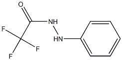 2,2,2-Trifluoro-N'-phenylacetohydrazide 结构式