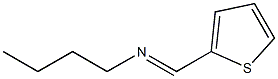 N-Butyl-2-thiophenemethaneimine Structure