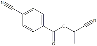 4-Cyanobenzoic acid 1-cyanoethyl ester