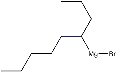 (1-Propylhexyl)magnesium bromide Structure