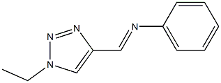1-Ethyl-4-[(phenylimino)methyl]-1H-1,2,3-triazole