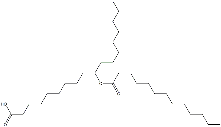 10-Tridecanoyloxyoctadecanoic acid