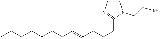 1-(2-アミノエチル)-2-(4-ドデセニル)-2-イミダゾリン 化学構造式