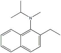 N-Isopropyl-N-methyl-2-ethylnaphthalen-1-amine Structure