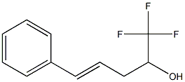 1-Trifluoromethyl-4-phenyl-3-butene-1-ol 结构式