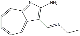 2-Amino-3-(ethyliminomethyl)cyclohepta[b]pyrrole