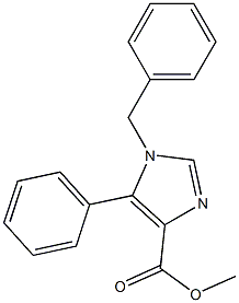 1-Benzyl-5-phenyl-1H-imidazole-4-carboxylic acid methyl ester