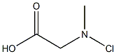 [N-Chloro(methyl)amino]acetic acid