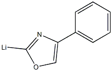 4-Phenyl-2-oxazolyllithium Struktur