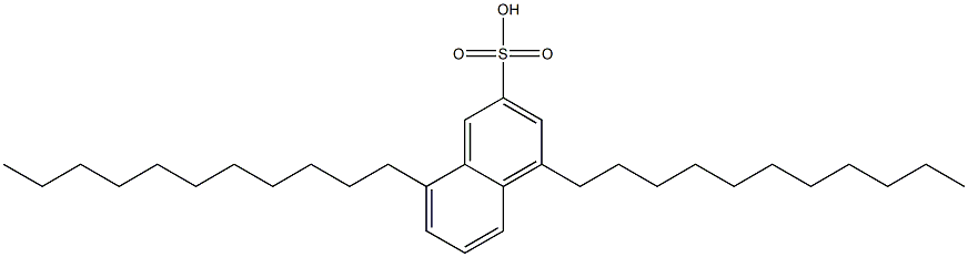 4,8-Diundecyl-2-naphthalenesulfonic acid