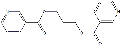 Trimethylene=bis(nicotinate),,结构式