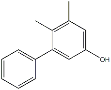 3-Phenyl-4,5-dimethylphenol Struktur