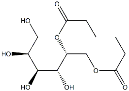 L-Glucitol 1,2-dipropionate 结构式