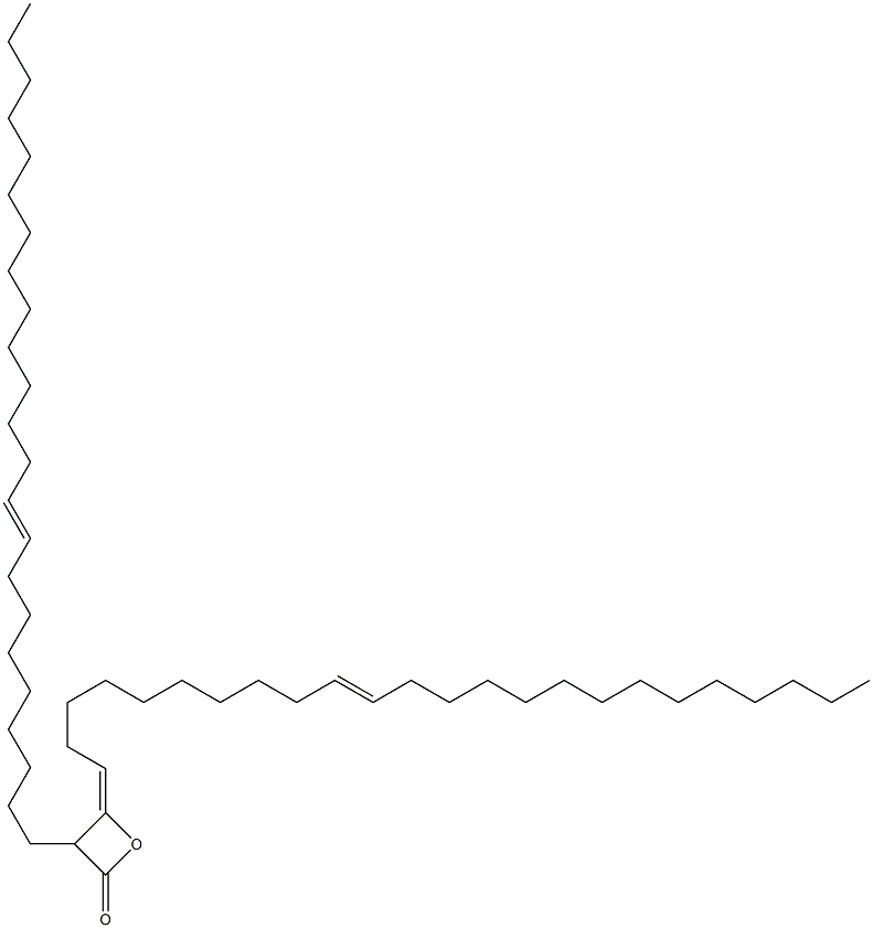 3-(9-Tricosenyl)-4-(10-tetracosen-1-ylidene)oxetan-2-one