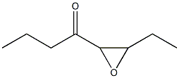 1-(3-Ethyloxiranyl)-1-butanone,,结构式