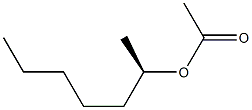 (-)-Acetic acid (R)-1-methylhexyl ester,,结构式