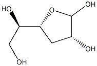 3-Deoxy-D-xylo-hexofuranose 结构式