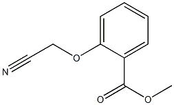 2-Cyanomethoxybenzoic acid methyl ester 结构式
