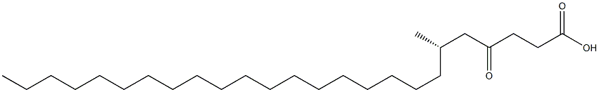 [S,(-)]-6-Methyl-4-oxopentacosanoic acid