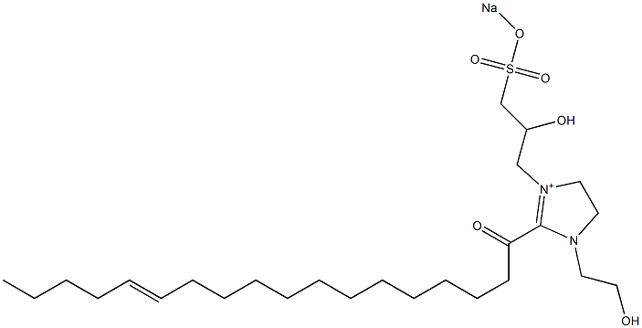 1-(2-Hydroxyethyl)-3-[2-hydroxy-3-(sodiooxysulfonyl)propyl]-2-(13-octadecenoyl)-2-imidazoline-3-ium