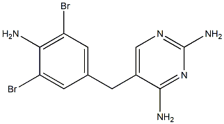 5-[(4-Amino-3,5-dibromophenyl)methyl]-2,4-pyrimidinediamine|