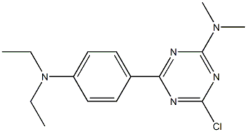 2-(4-Diethylaminophenyl)-4-dimethylamino-6-chloro-1,3,5-triazine