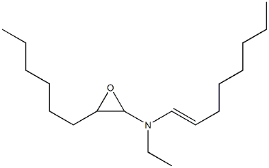 N-Ethyl-N,N-di(1-octenyl)amine oxide Struktur
