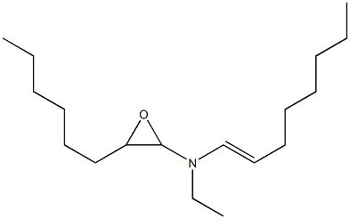 N-Ethyl-N,N-di(1-octenyl)amine oxide Structure