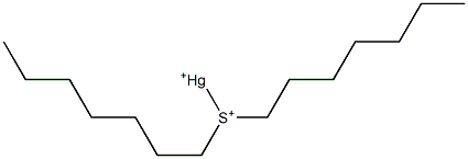 (Diheptylsulfonio)mercury(I)