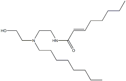 N-[2-[N-(2-Hydroxyethyl)-N-octylamino]ethyl]-2-octenamide