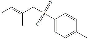 2-Methyl-1-tosyl-2-butene Structure