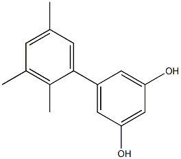 5-(2,3,5-Trimethylphenyl)benzene-1,3-diol|