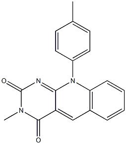 10-(p-Tolyl)-3-methylpyrimido[4,5-b]quinoline-2,4(3H,10H)-dione|