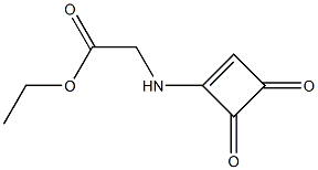(3,4-Dioxo-1-cyclobutenylamino)acetic acid ethyl ester
