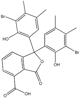 1,1-Bis(5-bromo-6-hydroxy-3,4-dimethylphenyl)-1,3-dihydro-3-oxoisobenzofuran-4-carboxylic acid