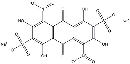  1,3,5,7-Tetrahydroxy-9,10-dihydro-4,8-dinitro-9,10-dioxoanthracene-2,6-disulfonic acid disodium salt