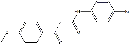 N-(4-Bromophenyl)-3-(4-methoxyphenyl)-3-oxopropanamide