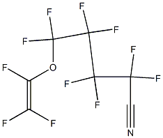 5-(Trifluorovinyloxy)octafluorovaleronitrile 结构式