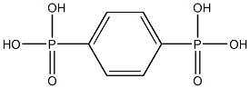 (1,4-Phenylene)bisphosphonic acid Structure