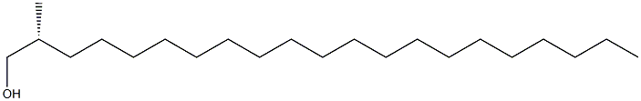 [R,(+)]-2-Methyl-1-henicosanol Structure