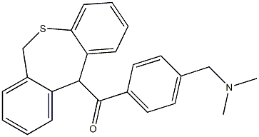 11-[4-(Dimethylaminomethyl)benzoyl]-6,11-dihydrodibenzo[b,e]thiepin|