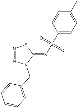 4-Benzyl-5-(4-methylphenyl)sulfonylimino-4,5-dihydro-1,2,3,4-thiatriazole