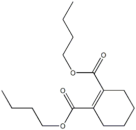 1-Cyclohexene-1,2-dicarboxylic acid dibutyl ester Structure