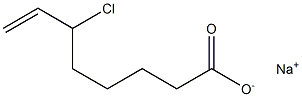 6-Chloro-7-octenoic acid sodium salt