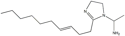1-(1-Aminoethyl)-2-(3-decenyl)-2-imidazoline,,结构式