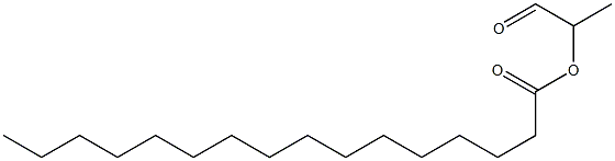 Palmitic acid 1-formylethyl ester|