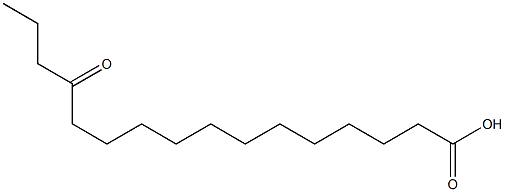 13-Oxohexadecanoic acid 结构式