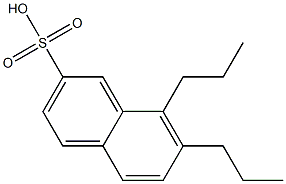 7,8-Dipropyl-2-naphthalenesulfonic acid|